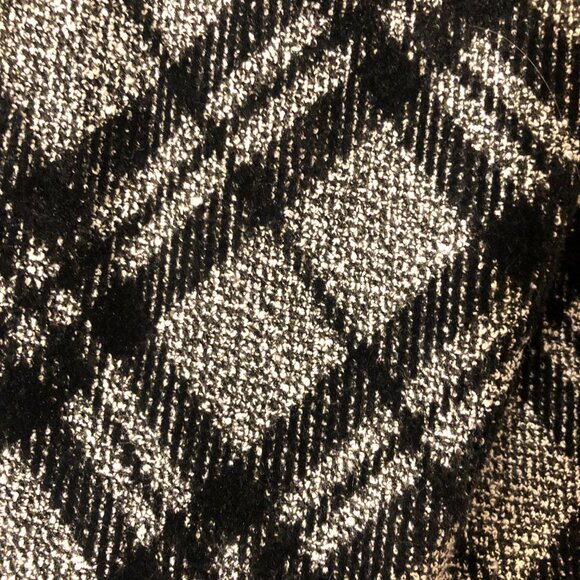 Torrid Black/White Textured Gingham A-Line Dress - Picture 5 of 11